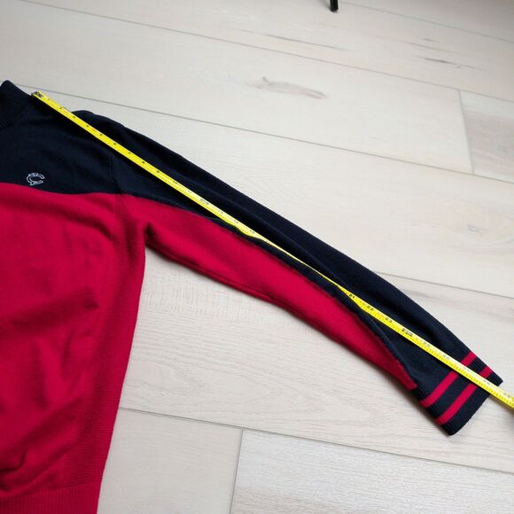 Louis Castel 1/4 Zip Pullover Mens Size 105 Large Golf Long Sleeve Nylon Blend - Picture 10 of 12